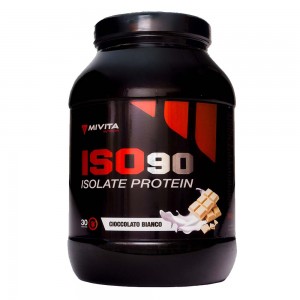 Iso90 Isolate Protein 900 g Cioccolato Bianco